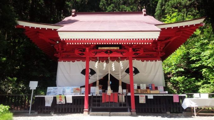 秋田 パワースポット御座石神社