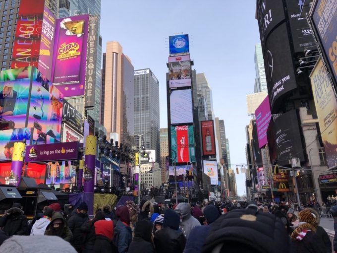 ニューヨークカウントダウンの参加方法
