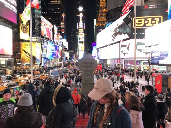 Times Square 夜２