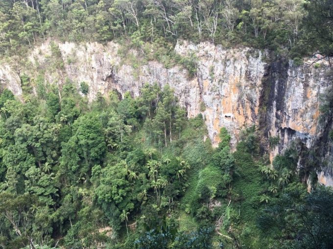 Purling Brook Falls outlool