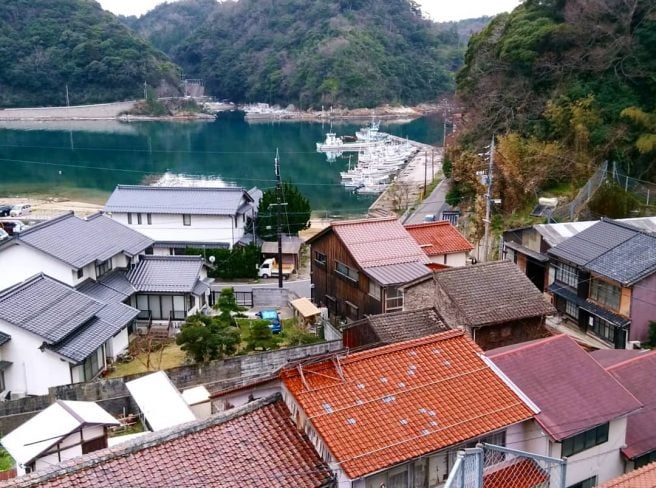 温泉津港