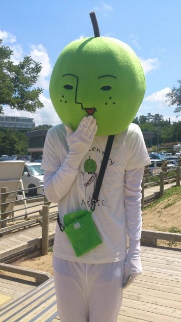 鳥取県 ゆるキャラ　二十世紀梨男