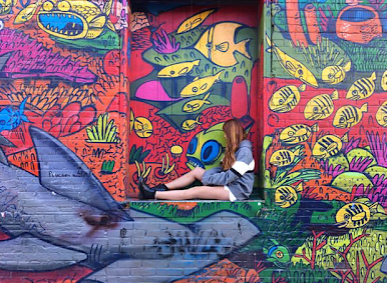 Graffiti Alley ４