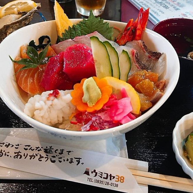山口 海鮮丼ランキング ウミコヤ38 海鮮丼