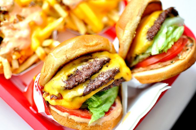 in and out