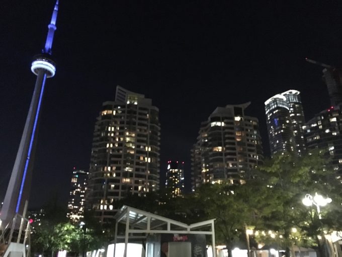 CN Tower night