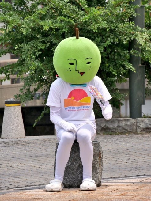 鳥取県 ゆるキャラ　二十世紀☆梨男