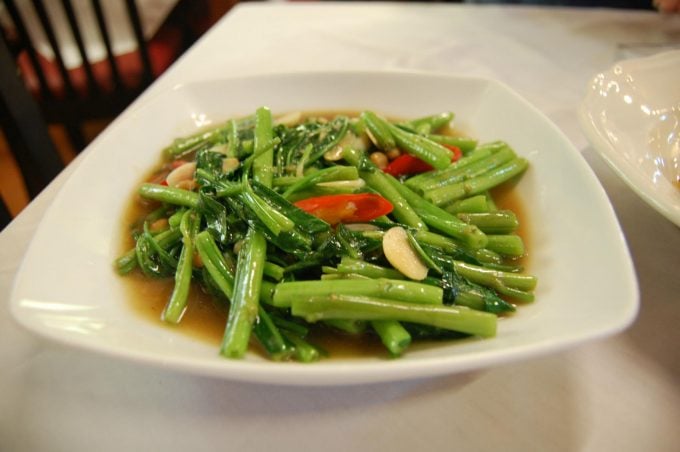 空芯菜炒め