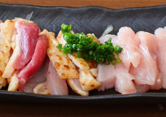 鳥刺身