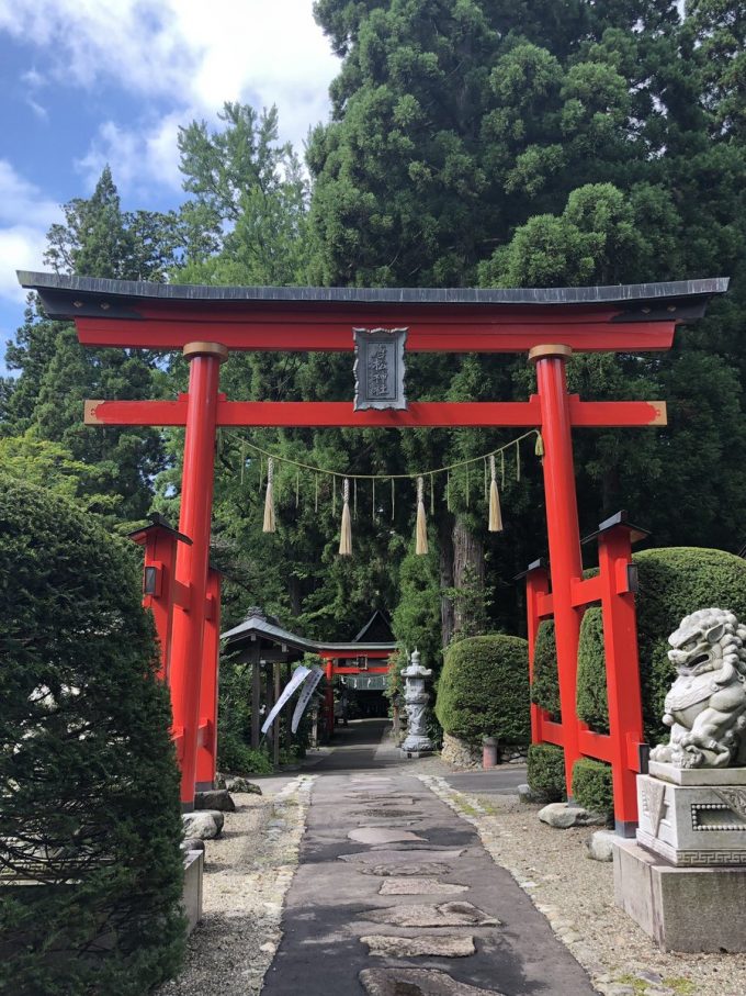 秋田 パワースポット唐松神社
