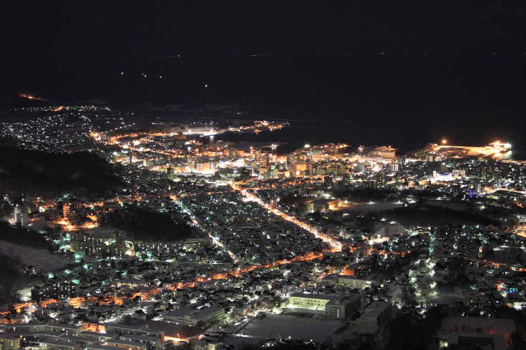北海道 絶景 小樽 天狗山