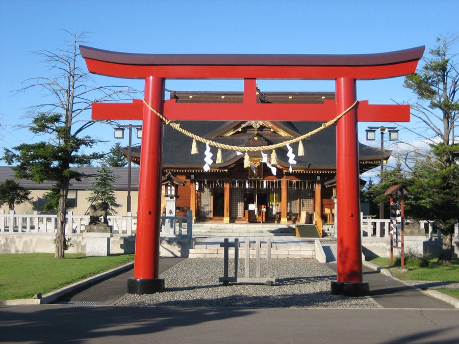 美瑛　観光名所　美瑛神社