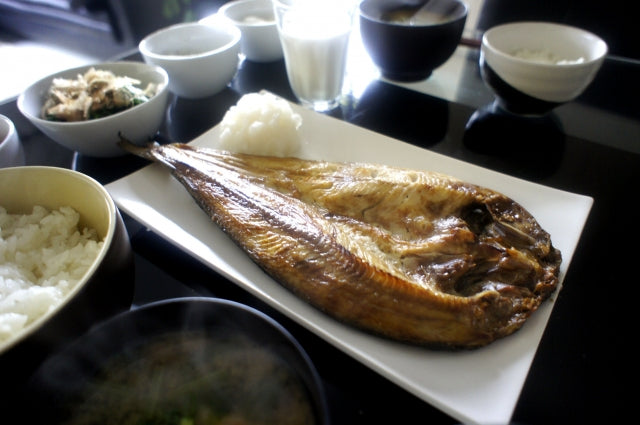 北海道の食材を使った料理　ホッケ