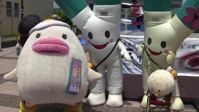 鳥取県 ゆるキャラ　ヨネギーズ　