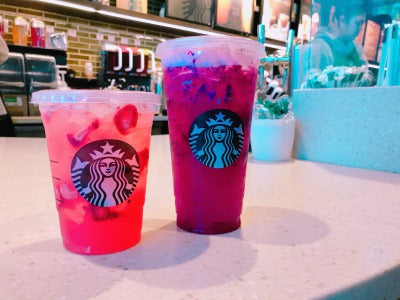 スターバックスのアサイーストロベリー