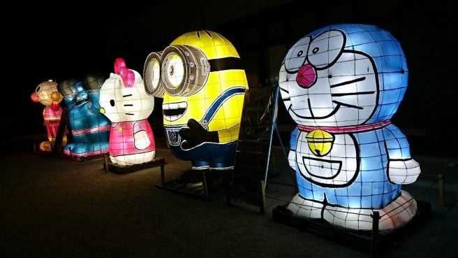 岡山県インスタ映えスポット マンガ絵ぶた
