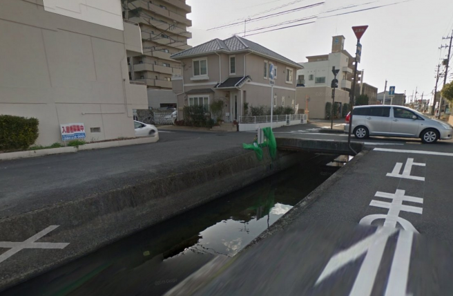 岡山あるある 岡山 用水路
