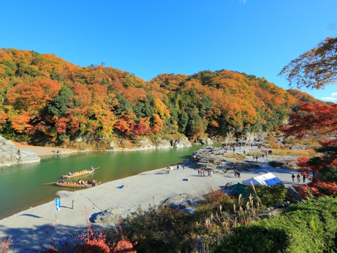 長瀞渓谷 紅葉