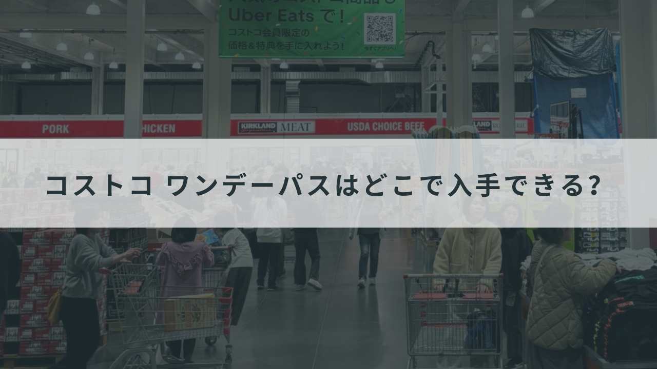 コストコ ワンデーパスはどこで入手できる？配布方法と現実