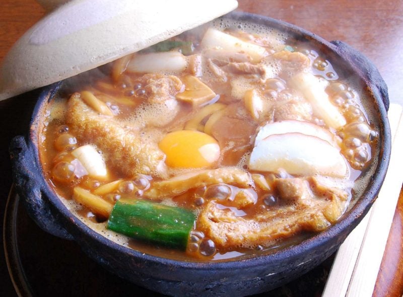 ちょっとお高め味噌煮込みうどん