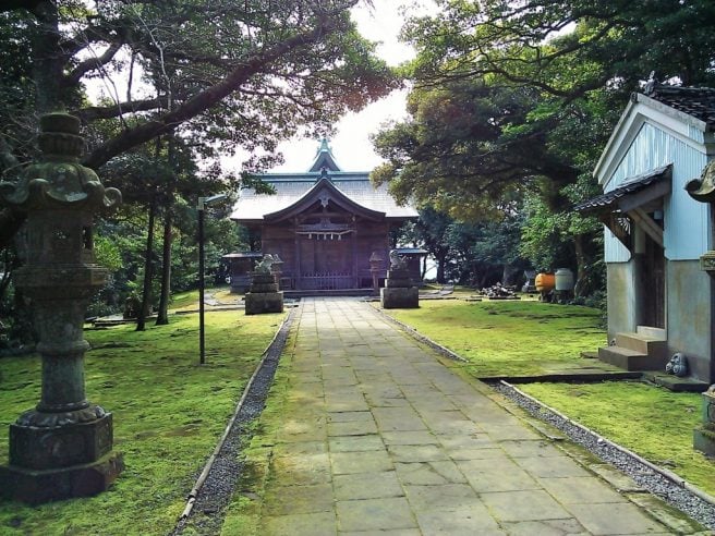 鳥取パワースポット　粟嶋神社
