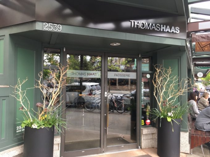バングーバー スイーツ店 トーマスハース