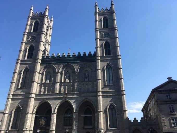 Notre-Dame Basilica exterior