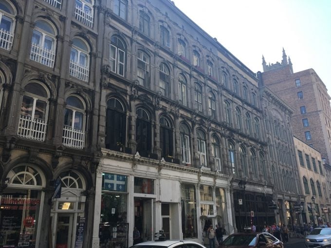 montreal shop building