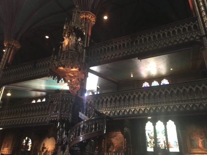 Notre-Dame Basilica inside