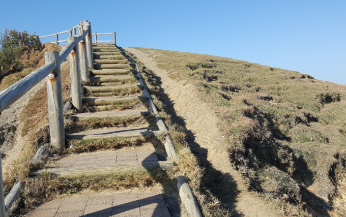 バイロンベイ灯台 階段