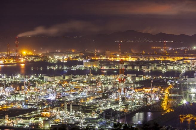 岡山県インスタ映えスポット 水島展望台