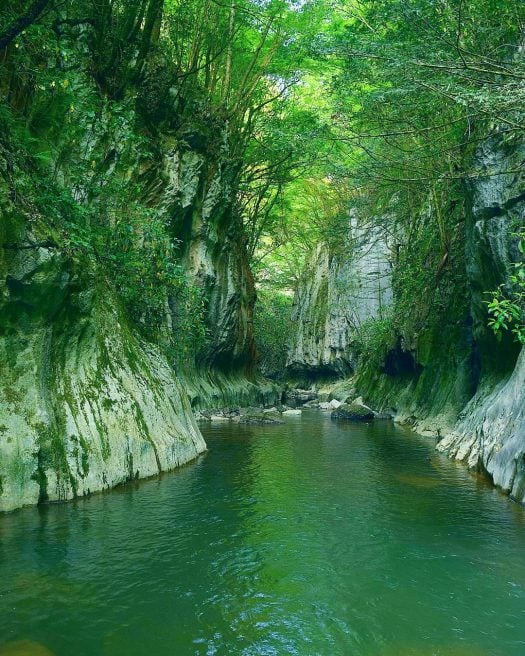 岡山県インスタ映えスポット 羽山渓