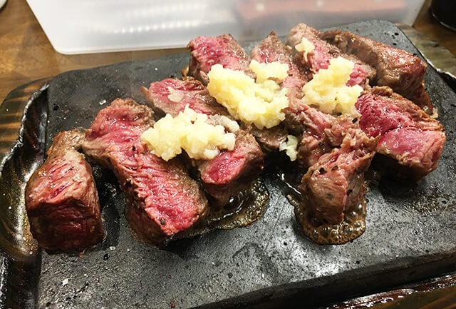 やっぱりステーキ