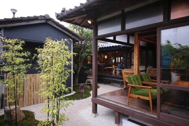 島根県　カフェ　Cafe LINQ Takasegawa