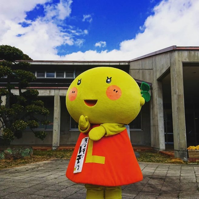 広島県 ゆるキャラ　モンモンレモンちゃん