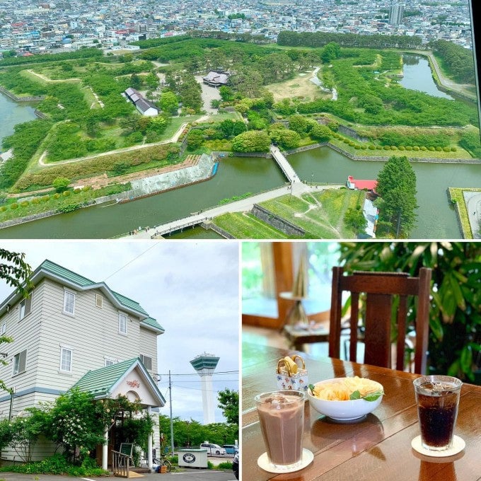 函館 朝食 ピーベリー 五稜郭