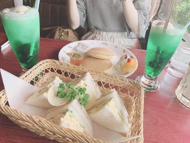 山口県 モーニング コーヒーハウスブリッヂ