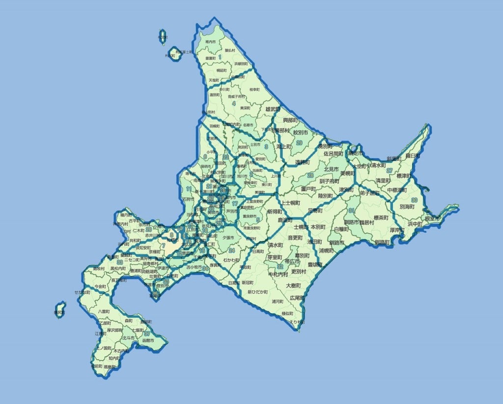 北海道の読み方が難解な地名を厳選