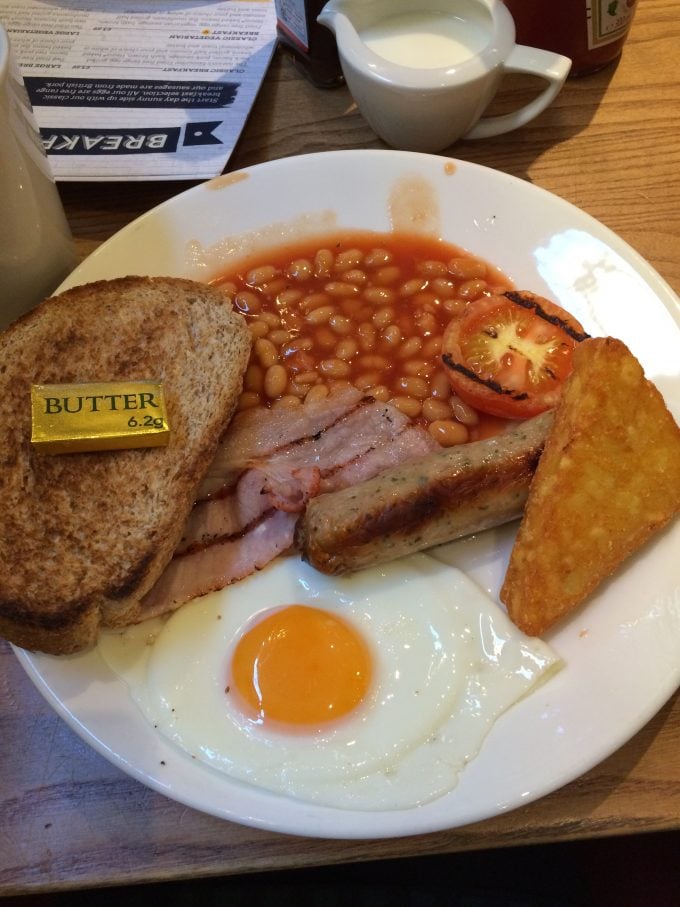 イギリスの朝食