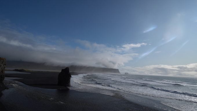 アイスランドの南海岸線