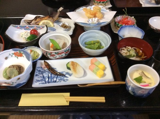 黒湯温泉 食事