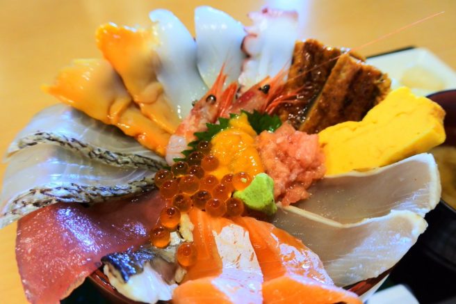 鳥取県 海鮮丼ランキング 見晴らしの丘砂丘センター