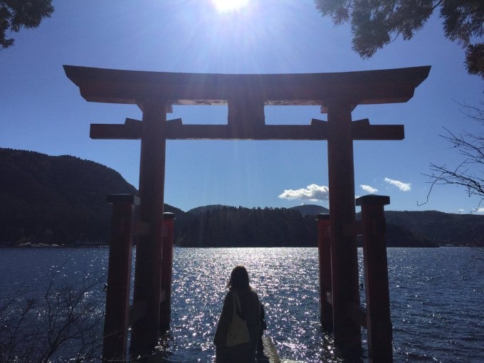 神奈川 インスタ映え 箱根 鳥居