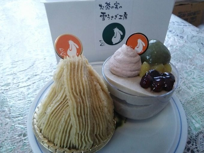 お茶の実の雪うさぎ工房