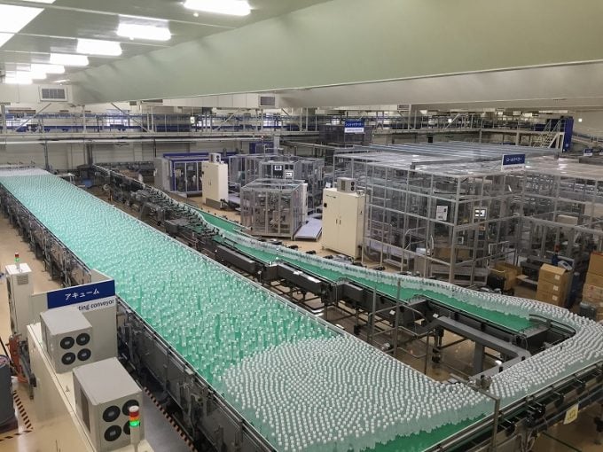 アサヒ飲料富士山工場