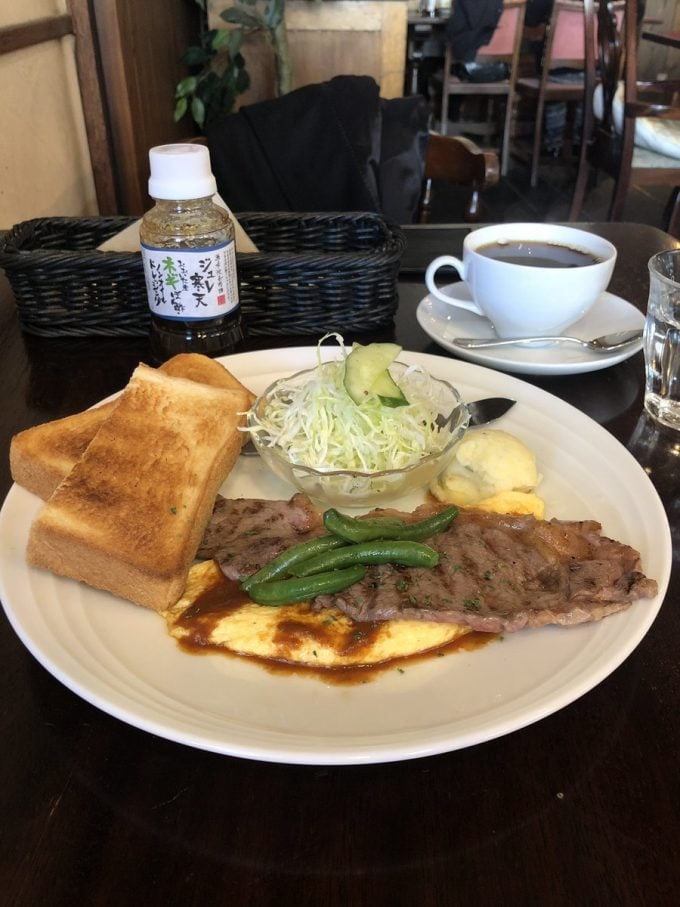 キヘイカフェ朝食