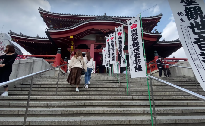 大須商店街　大須観音