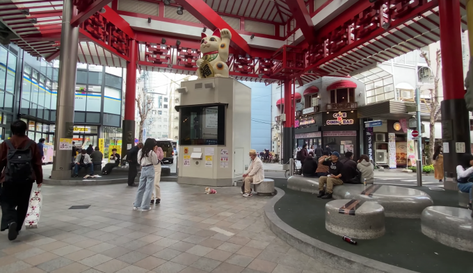大須商店街　まねき猫