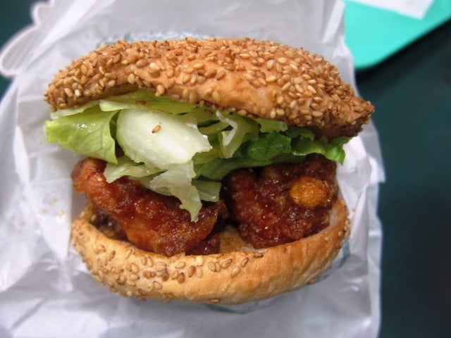 チャイニーズチキンバーガー