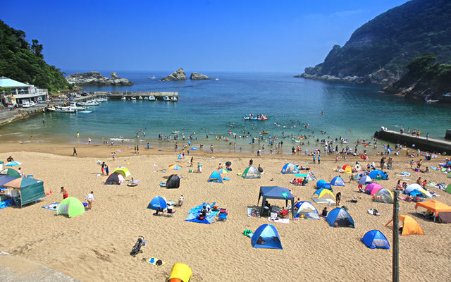 伊豆の海水浴場